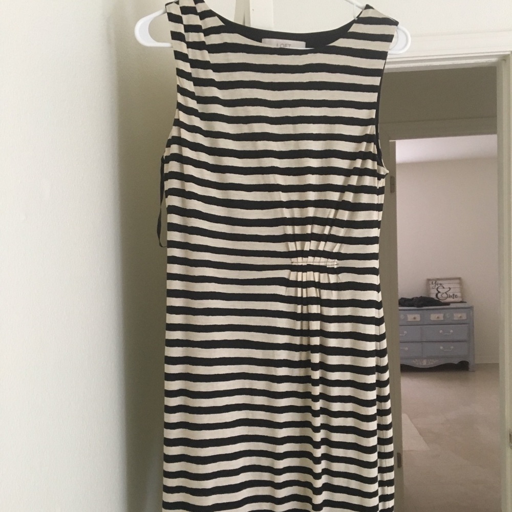 Loft striped dress